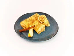 Блины с яблоком и корицей