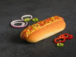 Датский хот-дог из курицы