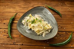Фетучини с курицей и грибами