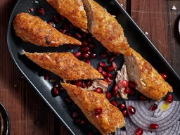Люля-кебаб курица с грибами