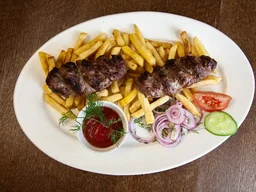 Люля-кебаб с овощами