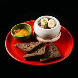 Паштет из куриной печени с мостардой