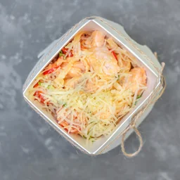 ПАСТА С ЛОСОСЕМ, СЛИВОЧНЫМ СОУСОМ И ПАРМЕЗАНОМ