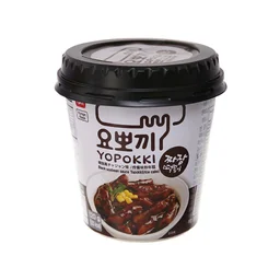 Рисовые клецки (токпокки) с соусом Чаджан Yopokki