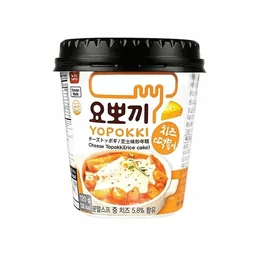 Рисовые клецки (токпокки) с сырным соусом Yopokki