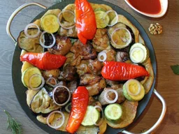 Садж индейка и курица
