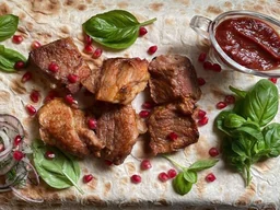 Шашлык из cвинoй шейки