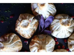 Жареные хинкали с говядиной